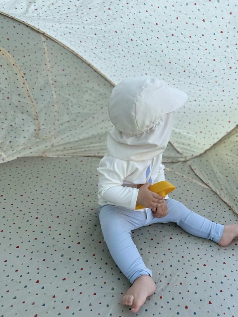 UV-Strandmuschel Kinder